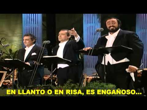 Los 3 Tenores- La Donna E Mobile (Subtitulada Español) HD (Los Ángeles: 1994)