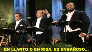 Los 3 Tenores- La Donna E Mobile (Subtitulada Español) HD (Los Ángeles: 1994)