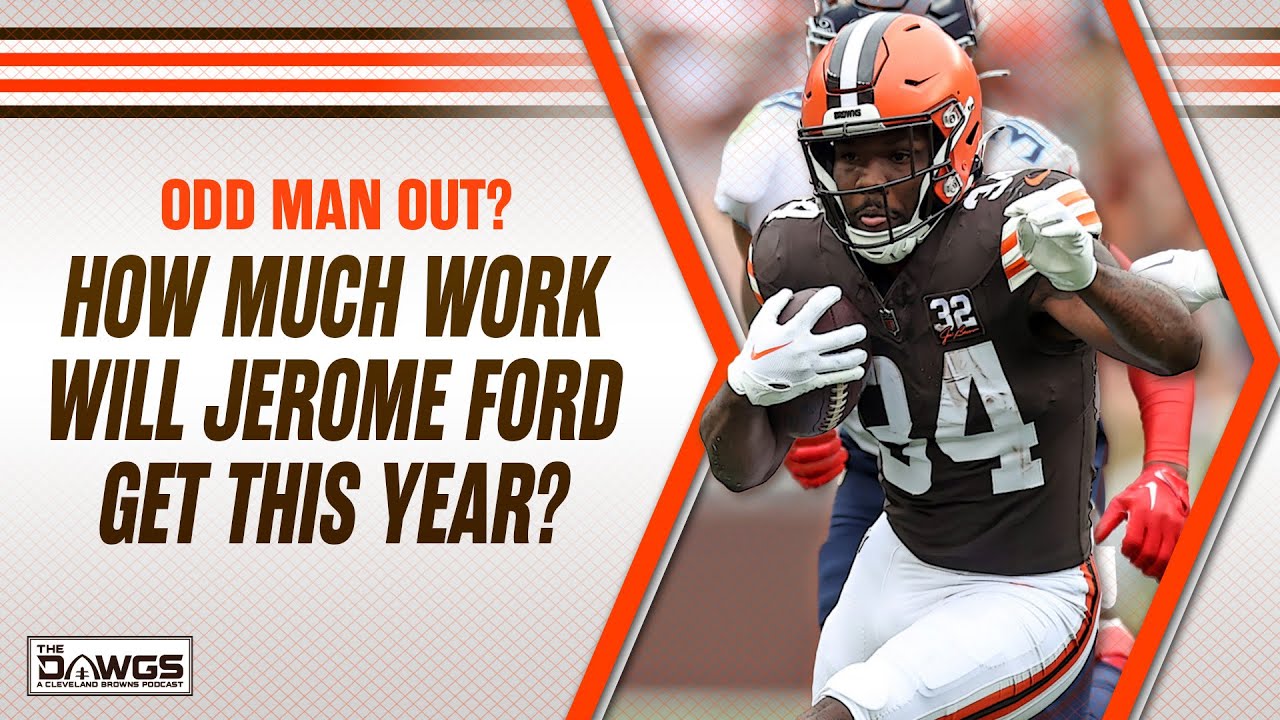 How much work will Jerome Ford get this season?