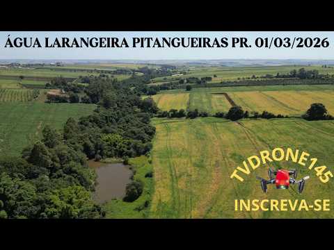 ESSE VIDEO MOSTRA UM POUCO DA ÁGUA LARANGEIRAS DE PITANGUEIRAS PR.