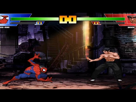 SPIDERMAN vs BRUCE LEE - The most epic fight ever made !
