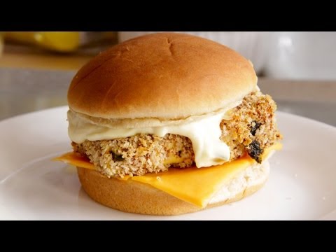 McDonalds Filet-O-Fish Sandwich Homemade Vegan-Vegetarian