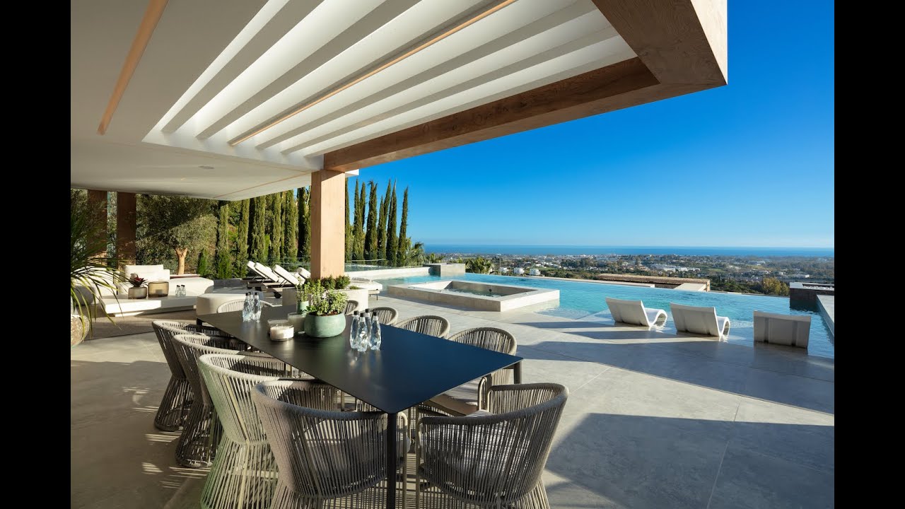 Ultra-modern villa bursting with luxurious finishes for sale in The Hills, El Herrojo, Benahavis