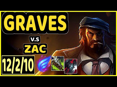 ALBETRAYBER (GRAVES) vs ZAC - 12/2/10 KDA JUNGLE GAMEPLAY - EUW Ranked GRANDMASTER