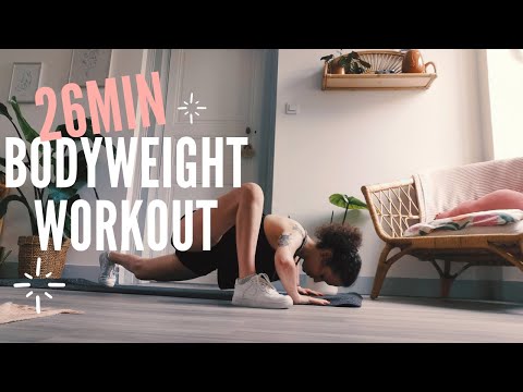 26Min Bodyweight Workout | Intense, Funny & Strong Workout