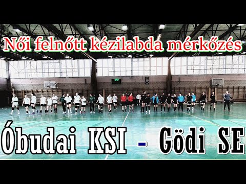 Óbudai KSI - Gödi SE (női felnőtt kézilabda)