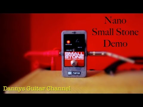 Nano Small Stone - Electro Harmonix - Demo Video - A great little phaser pedal