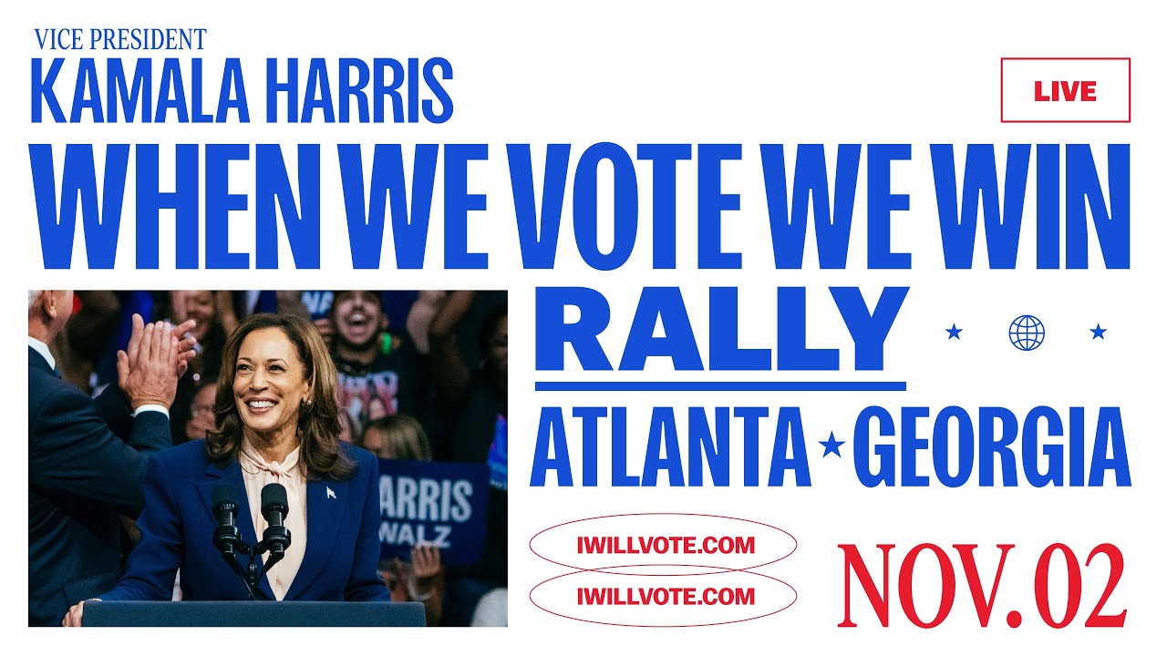 Atlanta Rally with Vice President Kamala Harris | Harris-Walz 2024