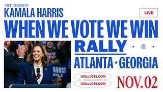 Atlanta Rally with Vice President Kamala Harris | Harris-Walz 2024