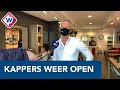 Opgeluchte Hillegomse kapper weer open: 'Dit had geen maand langer moeten duren' - OMROEP WEST
