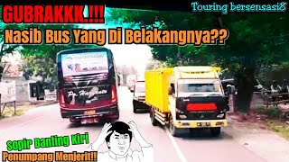 preview picture of video 'GUBRAK!! Po Haryanto HR 049 Golden Boy Hampir Nyrempet Truck Penumpang KAGET dan MENJERIT!!'