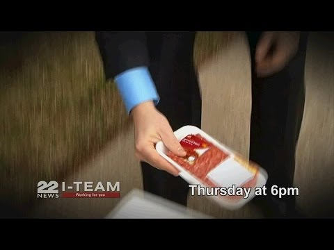 Testing the fat content in ground beef