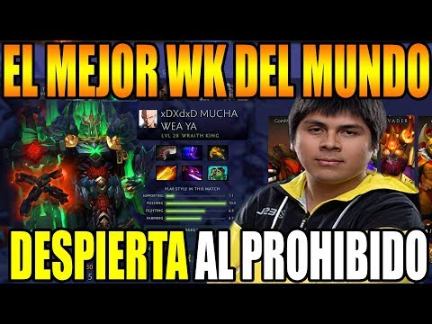EL MEJOR WK DEL MUNDO!! HECTOR K1 DESPIERTA a su PROHIBIDO WRAITH KING en RANKED - DOTA 2