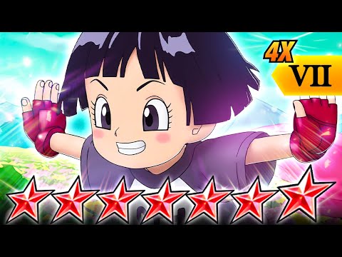 (Dragon Ball Legends) 4x ZENKAI BUFFED 14 STAR SUPER HERO PAN! NUTTY DAMAGE!