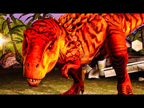 T Rex Vs The Big One🔥🔥 !! Jurassic World The Game