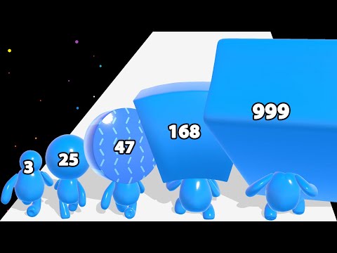 HEAD RUN 3D - Level Up Man Runner (BIG HEAD MAN RUN)