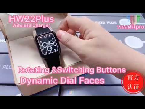 hw22 plus smart watch video 02 Bluetooth Call+Wireless charging+APP:WearFit pro