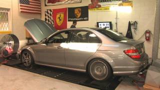 preview picture of video 'Mercedes Benz C63 AMG Dyno Run @ Fabspeed MSP'