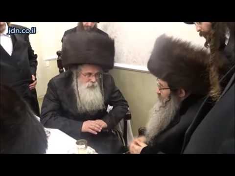 Nadvorna Rebbe Visits His Brother Nadvorna Rebbe Of yerushalayim - Isru Chag Shavuos 5776