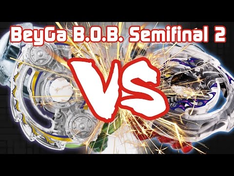 Beyblade Burst B.O.B. Semifinal 2 - Odin Heavy Defense VS Deathscyther Spread Fusion - ベイブレードバースト