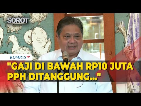Coordinating Minister Airlangga: Income Tax Covered for Workers Salaries Under IDR 10 Million