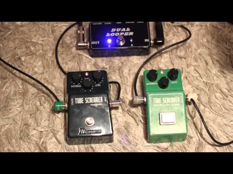 Bedroom Level Crawler Pt 9 - Ibanez TS-808HW vs. Vintage TS-808 (1980)