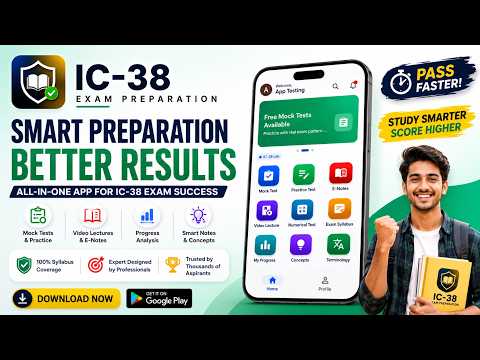 IC38 Exam App - Insurance Exam video thumbnail