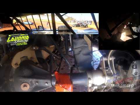 #1 Kenny Collins - Chassis Cam during Hot Laps at Lavonia Speedway 11-13-21 - In-Car Camera