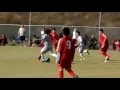 12 year old kid does bicycle kick during tournament