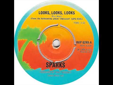 UK New Entry 1975 (243) Sparks - Looks, Looks, Looks