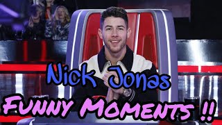 Nick Jonas - Funny Moments happened on The Voice 2020
