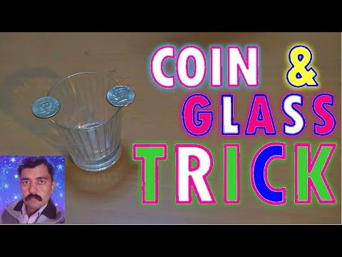 How to do coin through glass trick!Magic Revealed 2018