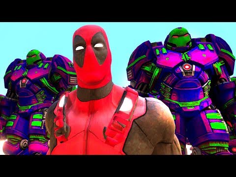 DEADPOOL VS IRON MAN 😱 - Ultimate Epic Battle Simulator