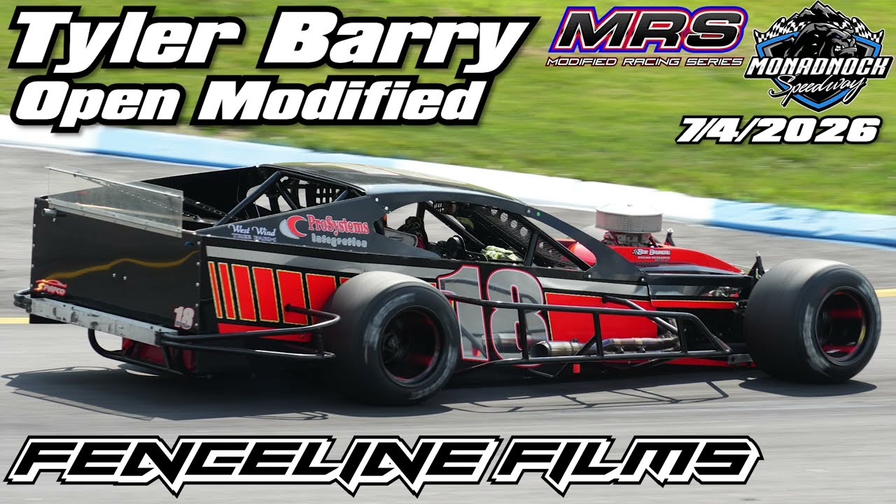 Tyler Barry Open Modified at Mondadnock Speedway 2026
