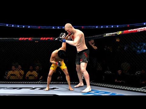 BRUCE LEE VS STEFAN STRUVE | UFC 4 BRUTAL FIGHT | UFC 4 K1 RULES | EA SPORTS UFC 4 | UFC 4 2020
