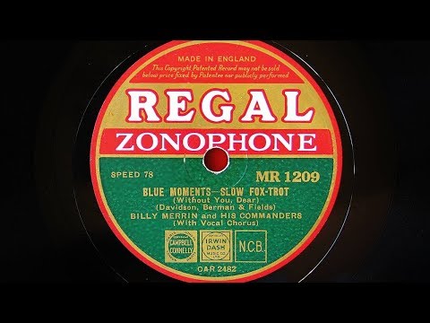 Billy Merrin and His Commanders - Blue Moments