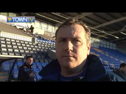 Micky Mellon post Cambridge United home 14/15 - Town TV