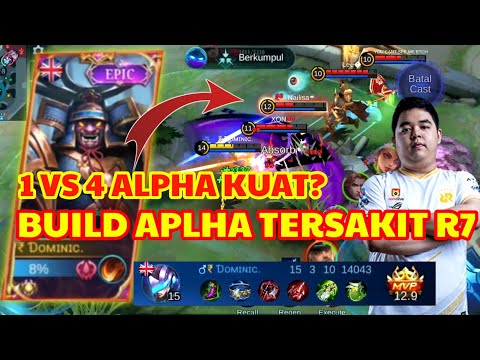 ITEM BUILD ALPHA TERSAKIT 2021 - BUILD ALPHA TERSAKIT R7 - MOBILE LEGENDS