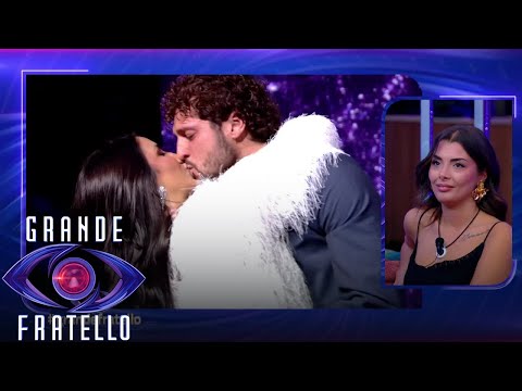 Big Brother - Mattia and his girlfriend Carlotta meet
