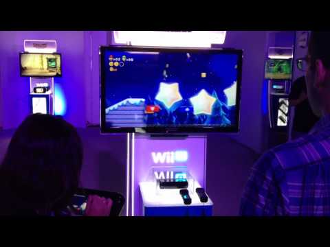 New Super Mario Bros U Wii U Boost Mode Hands-On Demo 2