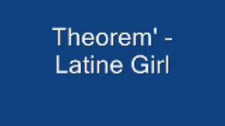 Theorem - Latin girl