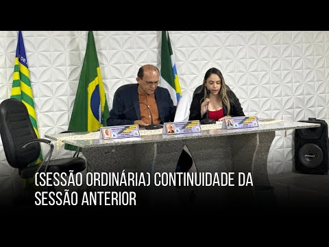SESSÃO ORDINÁRIA (24/11/2025