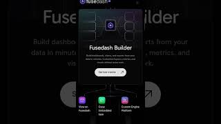 Fusedash AI 🚀 | Next-Gen AI Data Visualization & Dashboard Platform