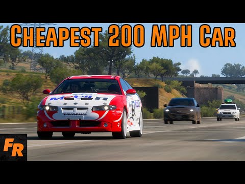 Forza Horizon 5 - The Cheapest Way To Hit 200 MPH