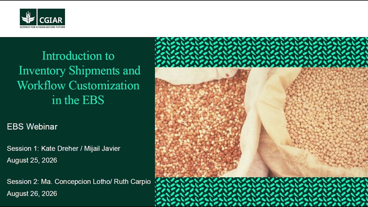 Introduction to Inventory Shipments and Workflow Customization in the EBS
