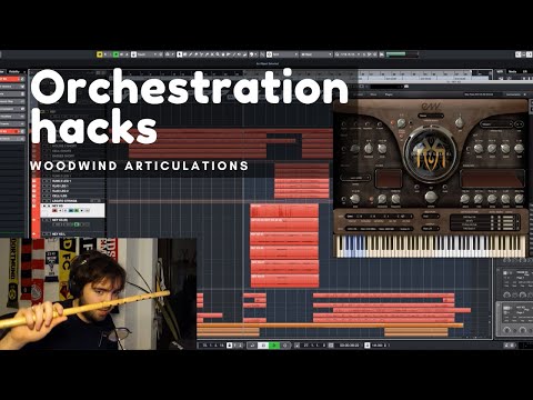 Orchestration Hacks - Layering Woodwind Articulations to get the  most out of your libraries