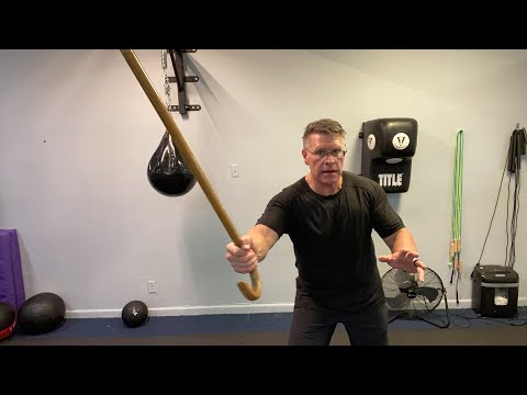 Kata for self defense cane - basic cane self defense  number one