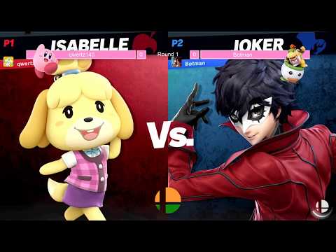 qwertz143 (Isabelle/Kirby) vs Botman (Joker) - The DBL0C Invitational 2019