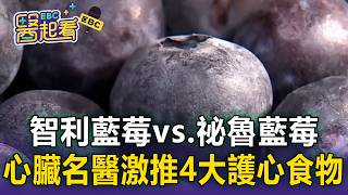 全民瘋藍莓！智利VS.秘魯「口感有差」海空運價差近150元！心臟名醫激推4大護心食物【東森醫起看】