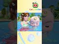 JJ Floats In The CoComelon Pool ‍ ️ Moonbug Subtitles Shorts Subtitles Nurseryrhymes